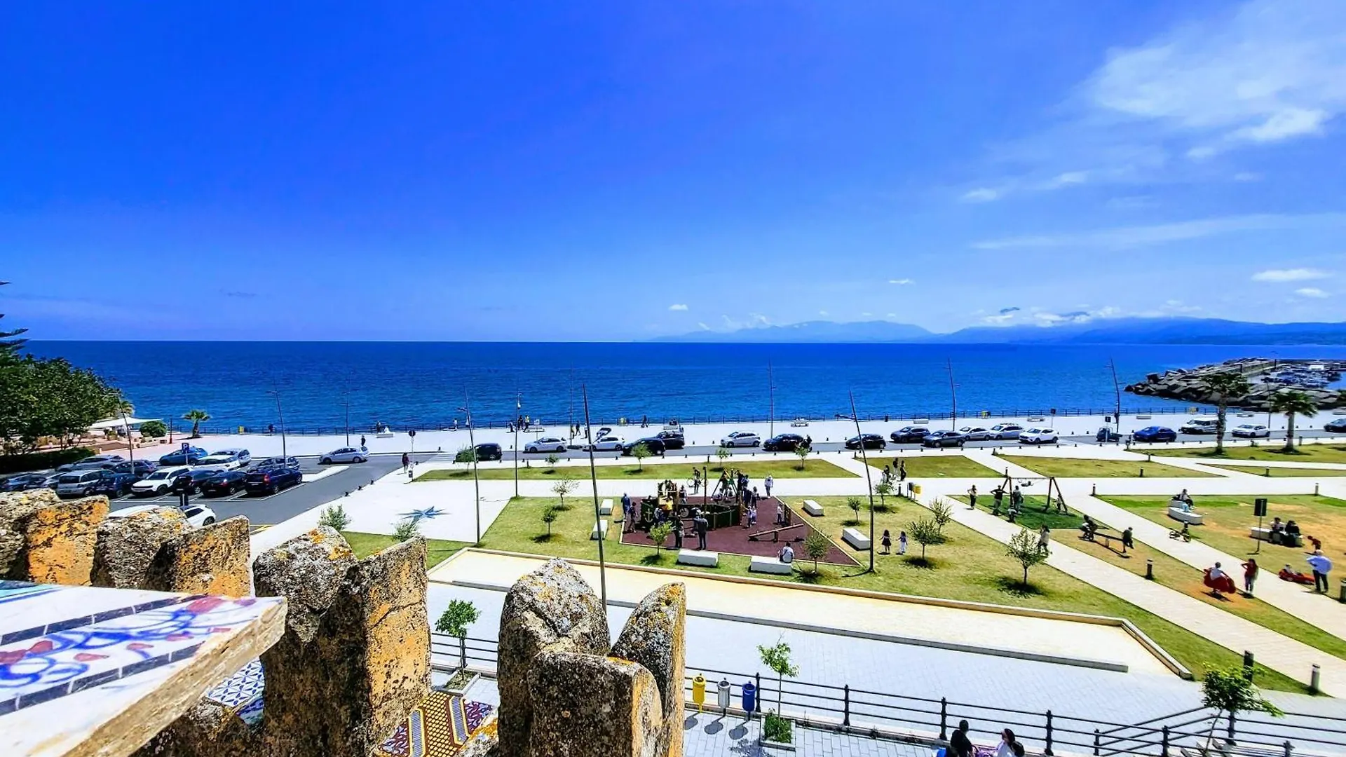 Apartament Seafront House Gabbiano Azzurro Santa Flavia Włochy